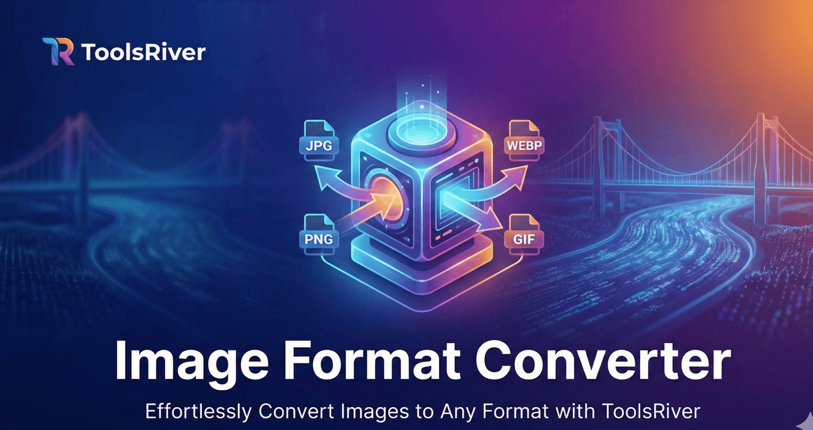 Interface of a free online image format converter for changing file types.