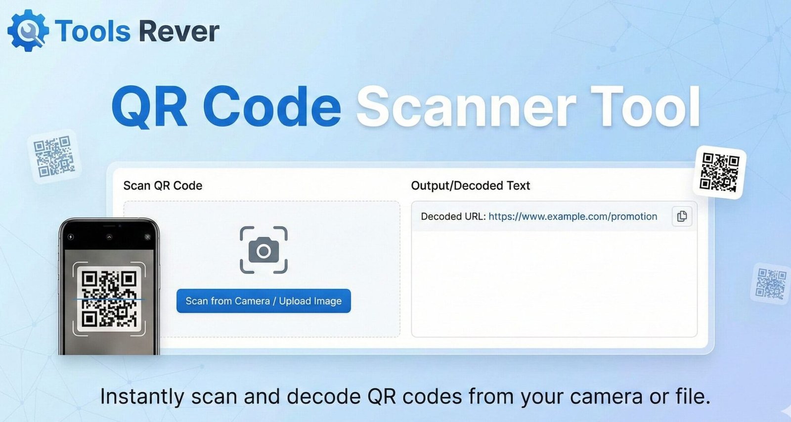 Free QR Code Scanner - Scan and read codes instantly